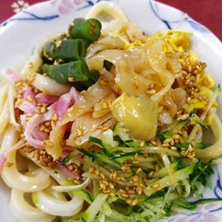 冷やし中華風うどん